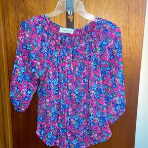 Floral dress blouse